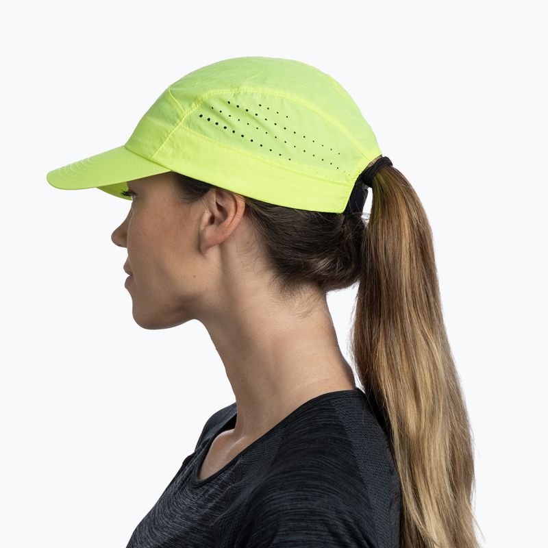 Șapcă cu cozoroc BUFF Speed solid lime 4