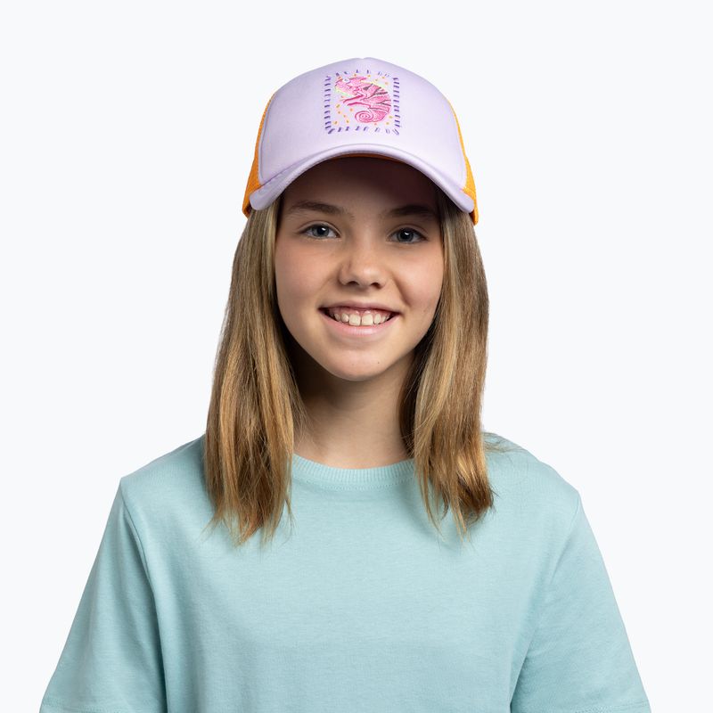 Șapcă pentru copii BUFF Trucker kalita sheer lilac 3