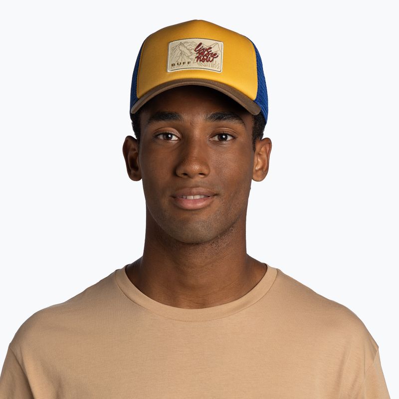 Șapcă BUFF Trucker erlen camel 3