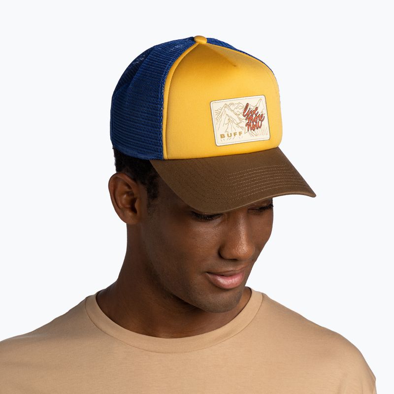 Șapcă cu cozoroc BUFF Trucker erlen camel 4