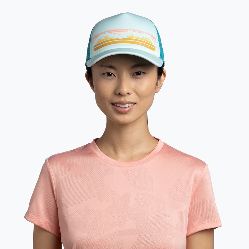 Șapcă cu cozoroc BUFF Trucker chara mint 3