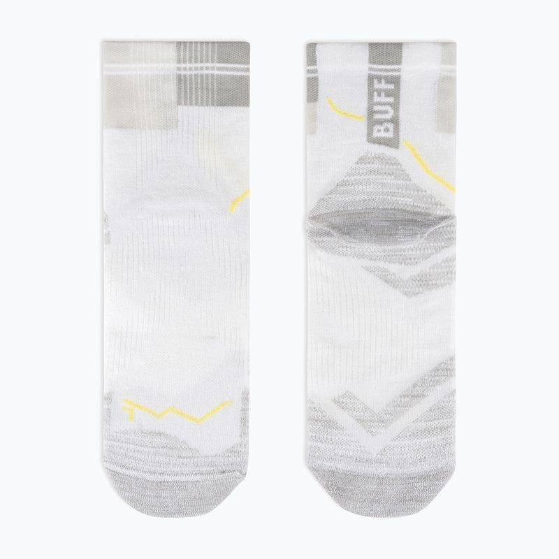 Șosete BUFF CoolNet Quarter white 2