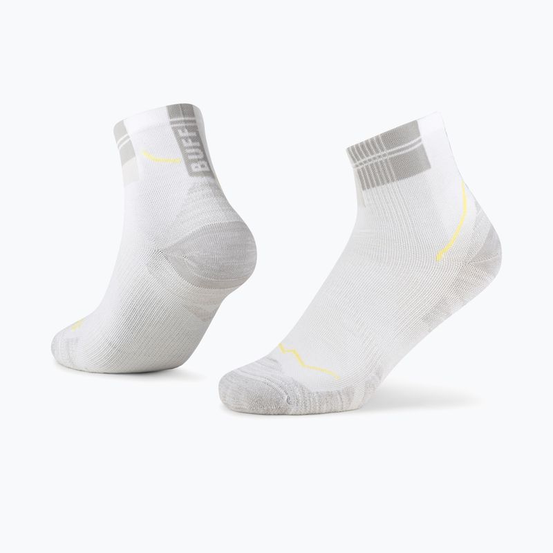 Șosete BUFF CoolNet Quarter white 3