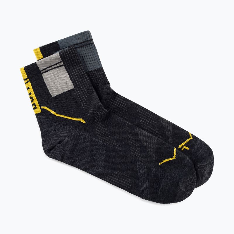 Șosete BUFF CoolNet Quarter graphite 2