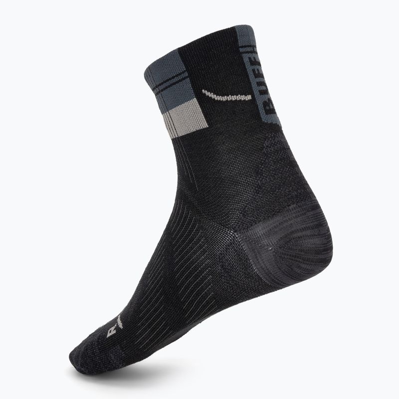 Șosete BUFF CoolNet Quarter black 2