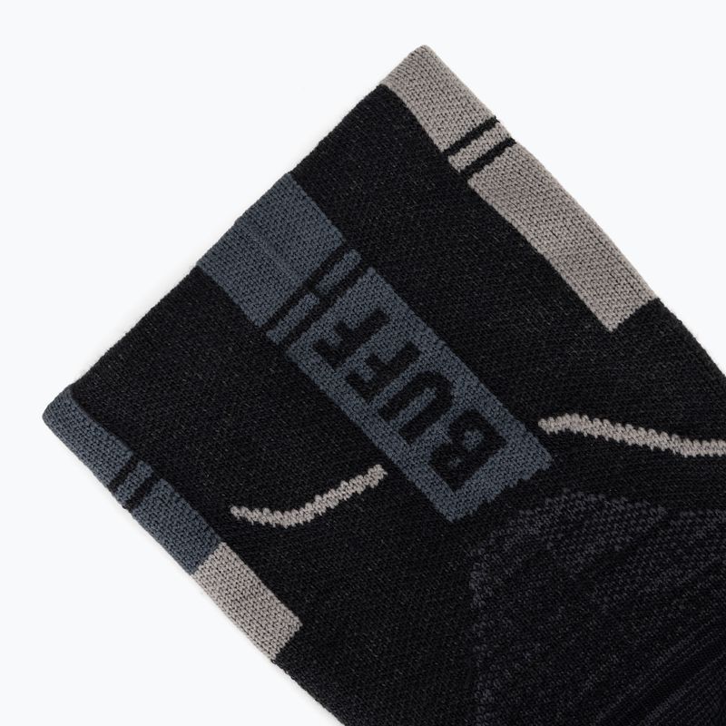 Șosete BUFF CoolNet Quarter black 3