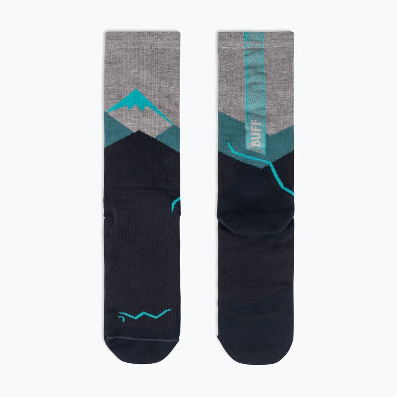 Șosete BUFF Merino Lightweight Crew LWC1 teal 3