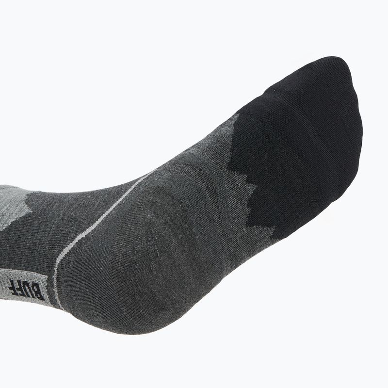 Șosete BUFF Merino Lightweight Crew LWC3 negre 4