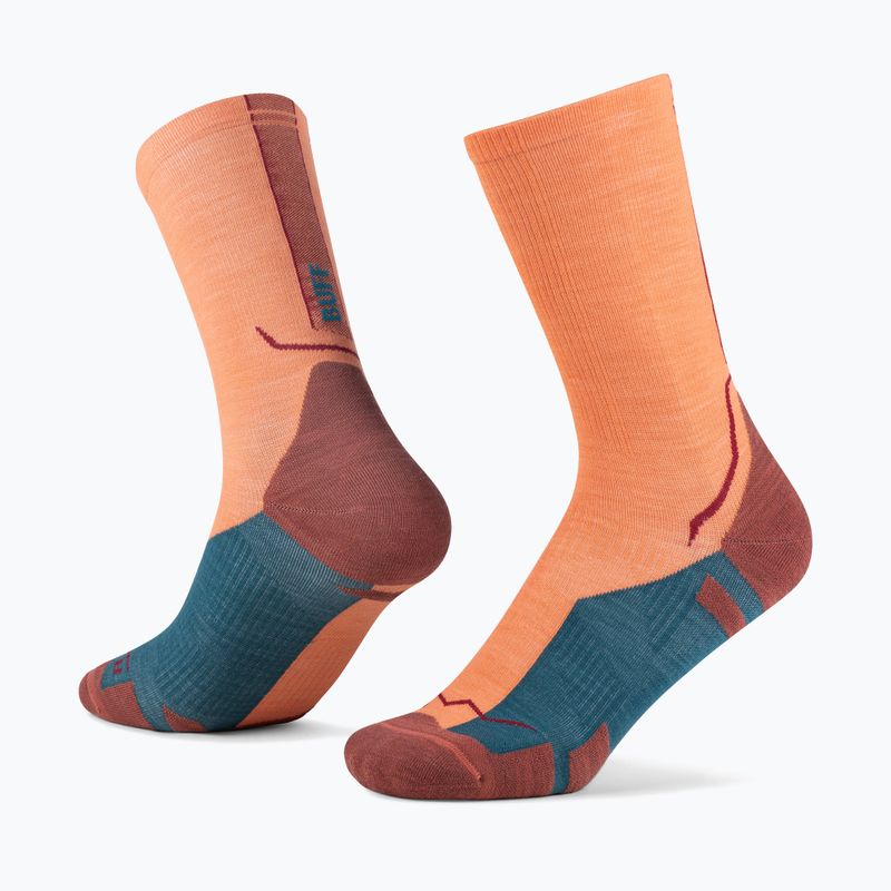 Șosete BUFF Merino Lightweight Crew LWC4 flamingo