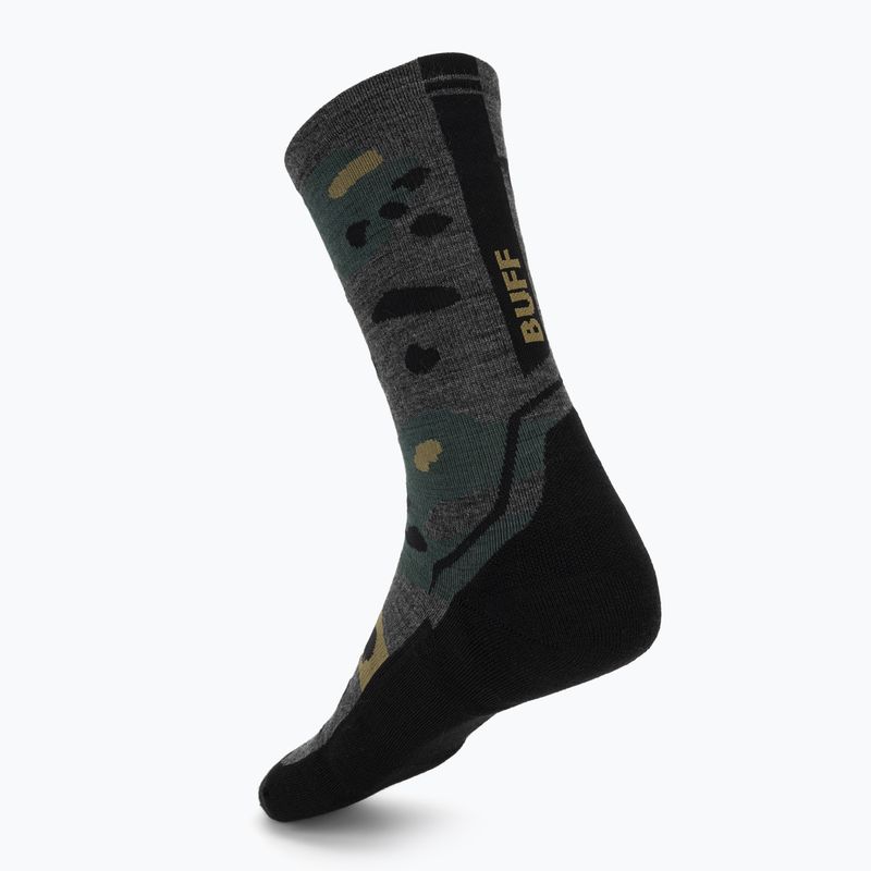 Șosete BUFF Merino Lightweight Crew LWC2 grey 2