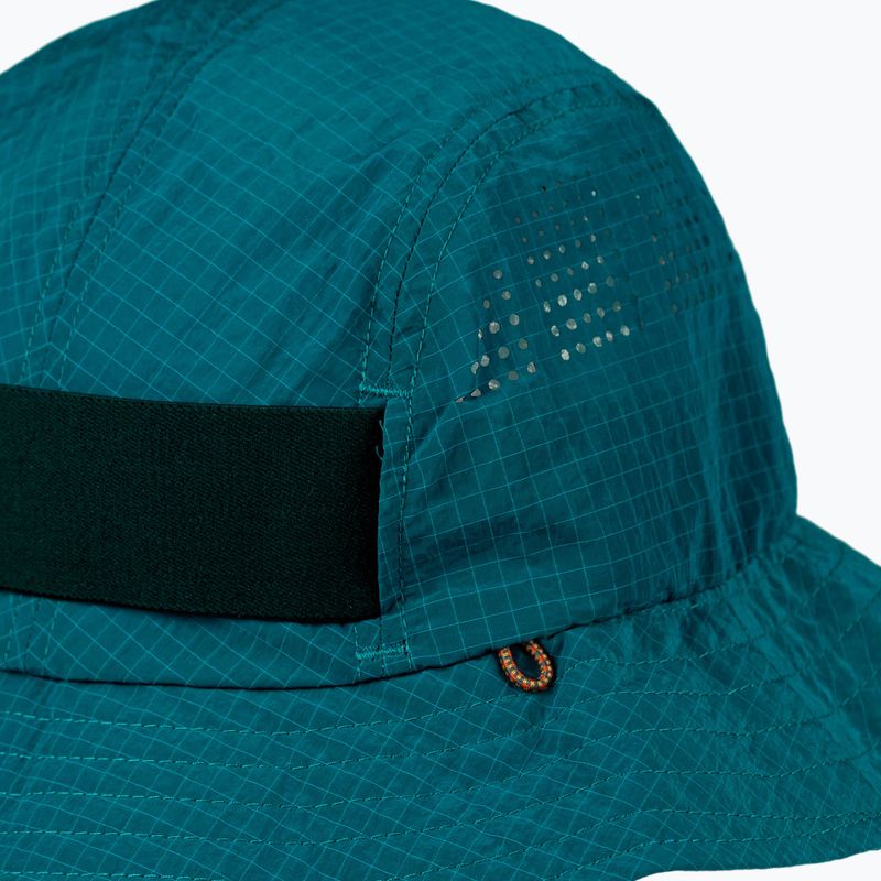 Pălărie BUFF Go Bucket solid teal 3