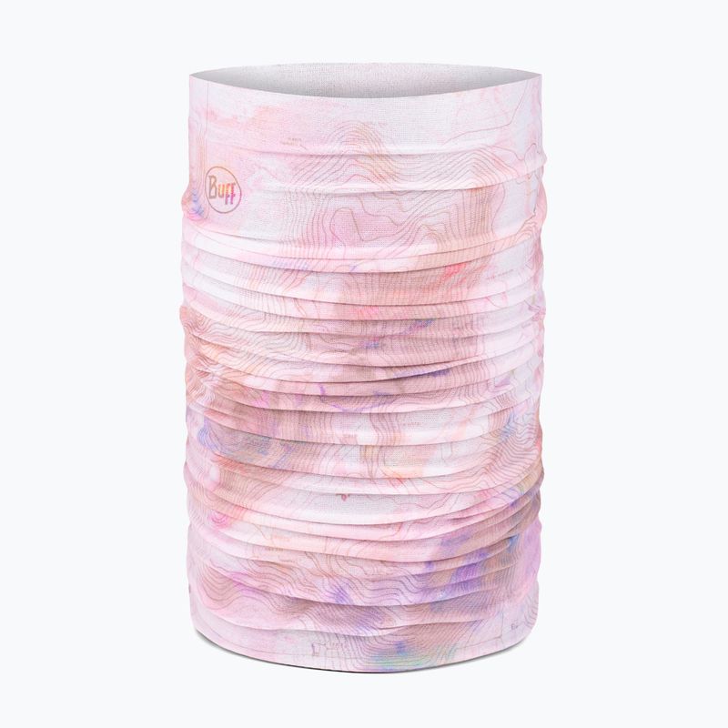 Eșarfă multifuncțională BUFF Coolnet UV Insect Shield Solid orisa pink azalea