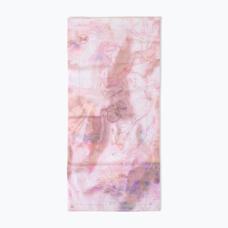 Eșarfă multifuncțională BUFF Coolnet UV Insect Shield Solid orisa pink azalea 2