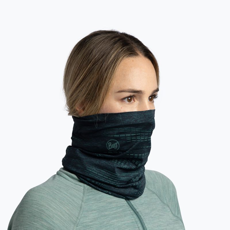 Eșarfă multifuncțională BUFF DryFlx teal 5