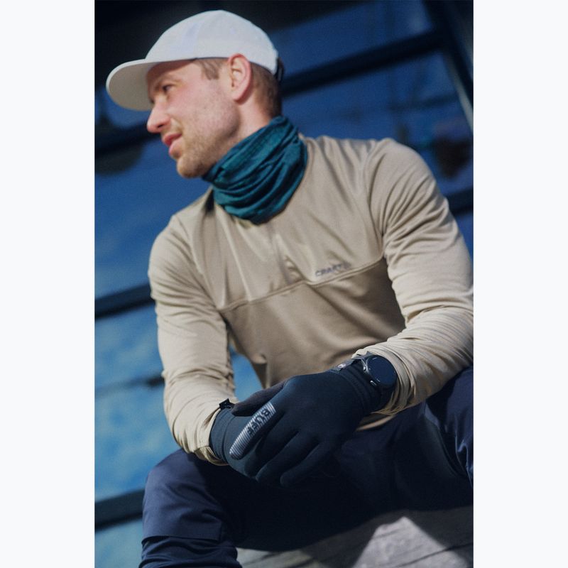 Eșarfă multifuncțională BUFF DryFlx teal 9