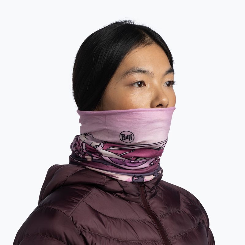 Eșarfă multifuncțională BUFF Original EcoStretch dioba orchid 4