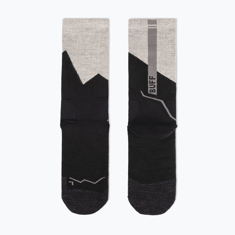 Șosete BUFF Midweight Crew black 3