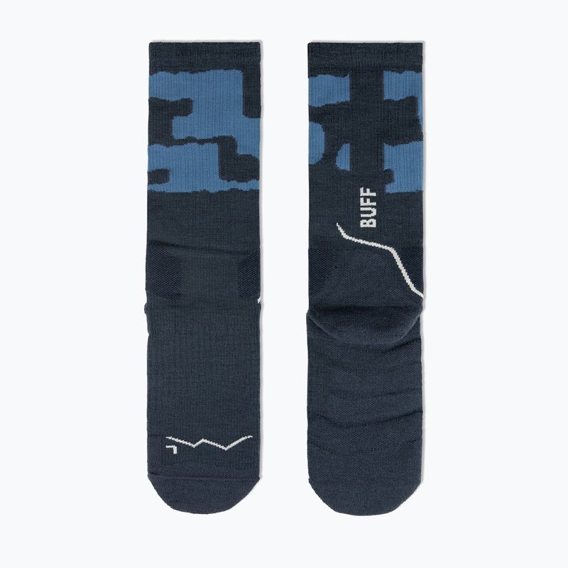 Șosete BUFF Midweight Crew night blue 3