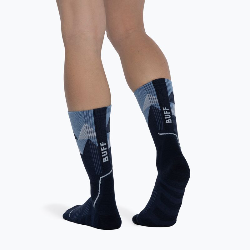 Șosete BUFF Thermomet Crew night blue 5