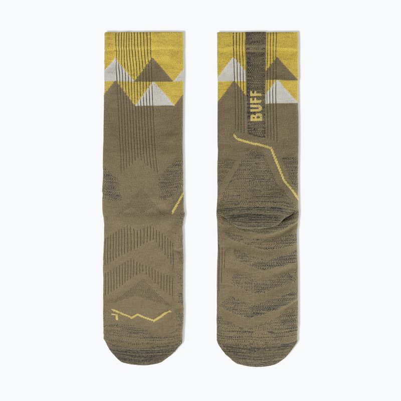 Șosete BUFF Thermomet Crew olive green 3
