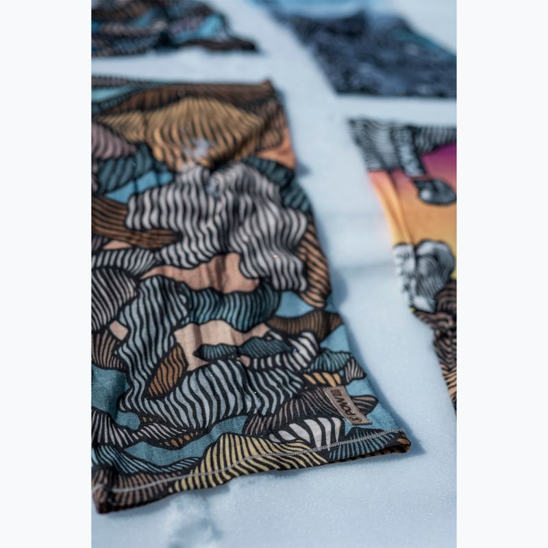 Eșarfă multifuncțională BUFF Lightweight Merino Wool arlof pow 3