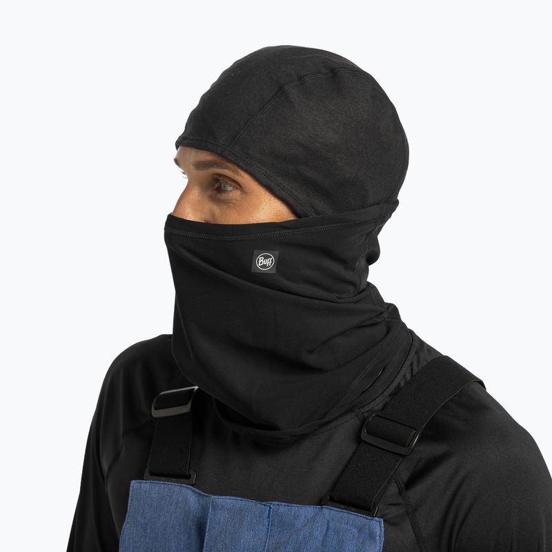 Cagulă BUFF Tech Fleece Hinged black 3