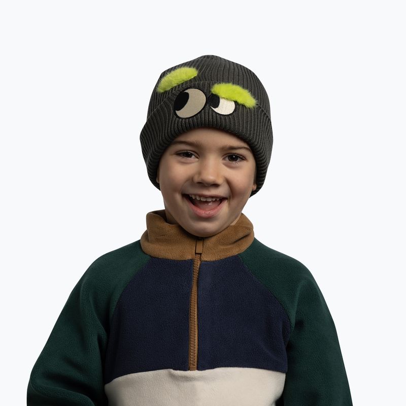 Căciulă de iarnă pentru copii Buff Knitted Fun green 3