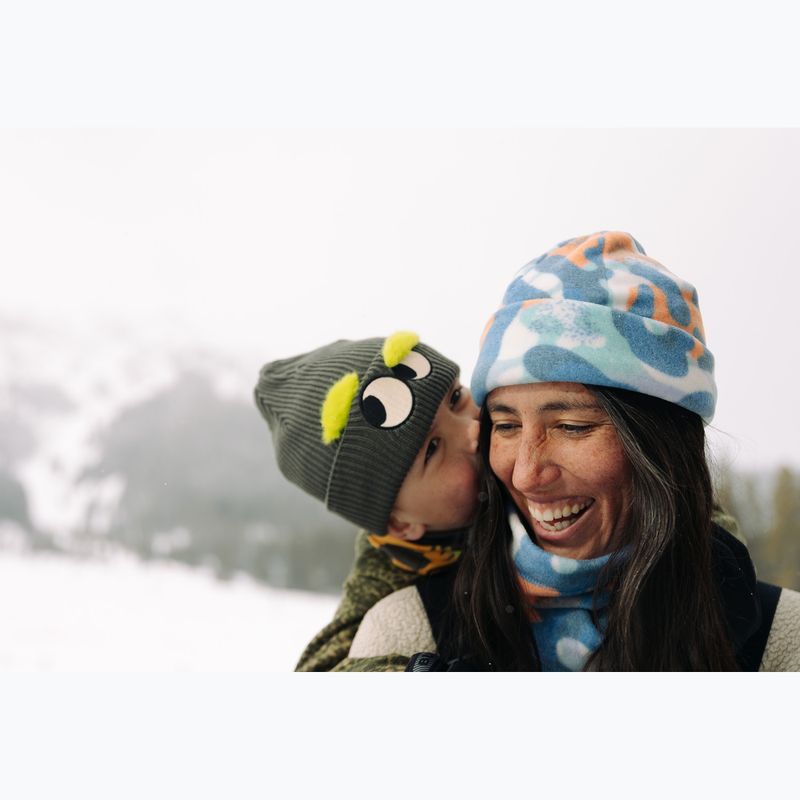 Căciulă de iarnă pentru copii Buff Knitted Fun green 5