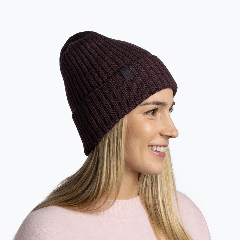 Căciulă de iarnă Buff Knitted Norval wine 4