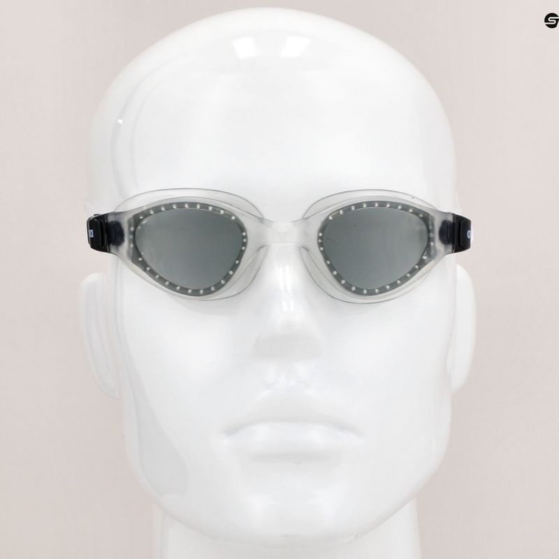 Ochelari de înot pentru copii arena Cruiser Evo fumuriu/albastru/albastru 002510/510 9