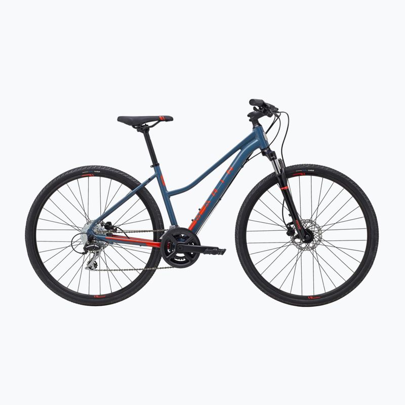 Bicicletă de cross pentru femei Marin San Anselmo DS2 700C gloss grey/roarange