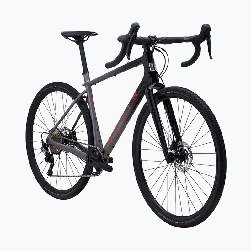 Bicicletă gravel Marin Headlands 1 gloss charcoal/black/roarange 2