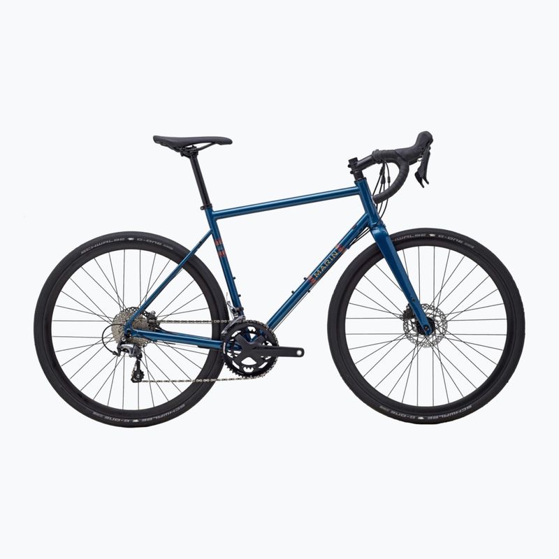 Bicicletă gravel Marin Nicasio 2 satin blue/green/orange 6