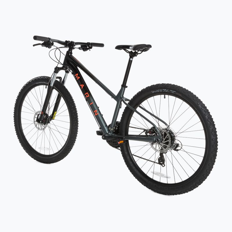 Marin Wildcat Trail 1 27.5 negru lucios / cărbune / coral pentru femei biciclete de munte 3