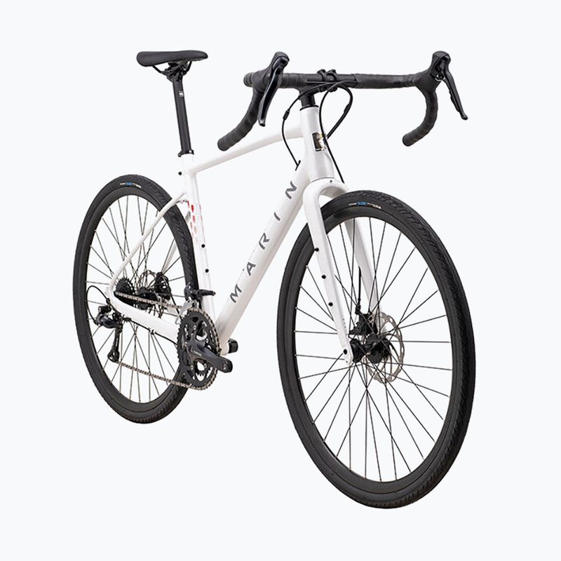 Bicicletă gravel Marin Gestalt 1 700C gloss white/grey 2