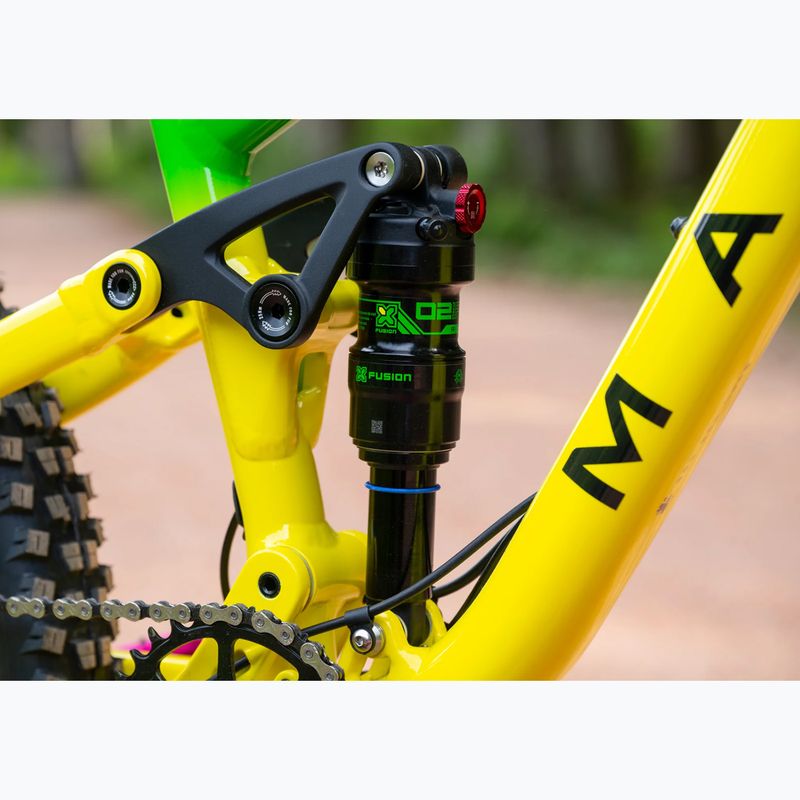 Bicicletă pentru copii Marin Rift Zone Jr 24 green/yellow fade 2