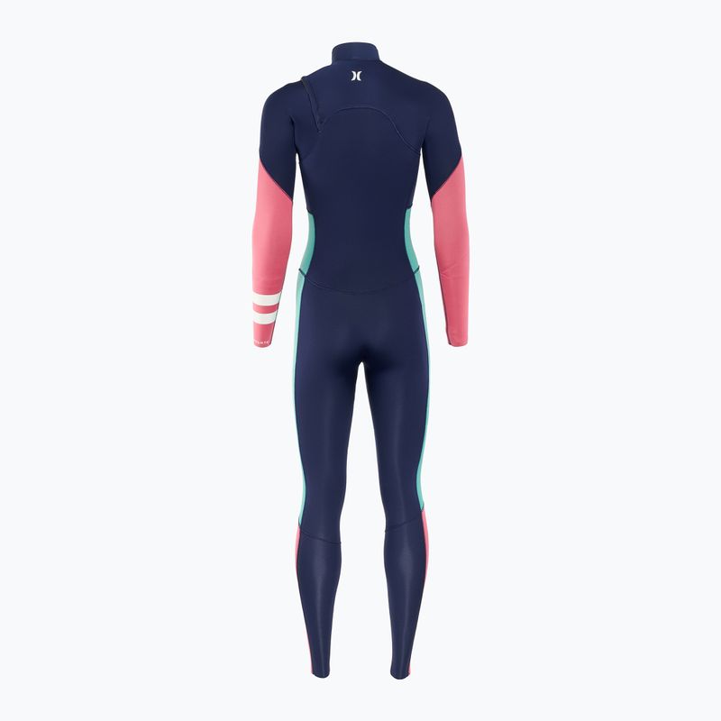 Spumă de înot pentru femei Hurley Advant 4/3 mm Fullsuit flag blue 2
