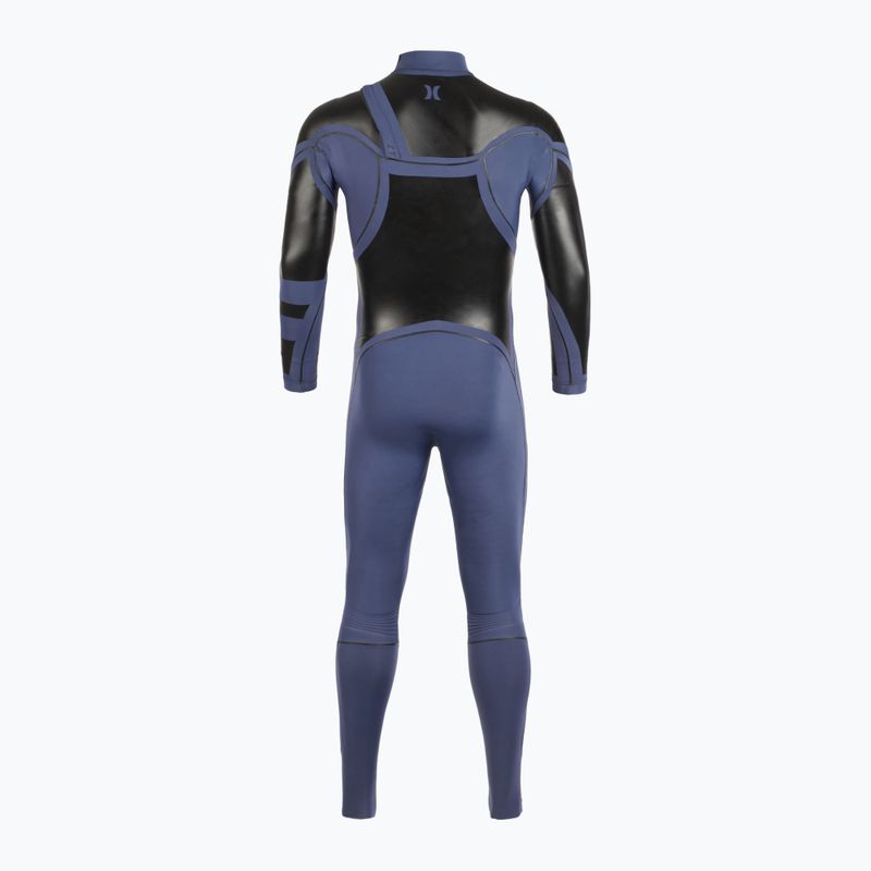 Spumă de înot pentru bărbați Hurley Max 4/3+ mm Fullsuit denim 3