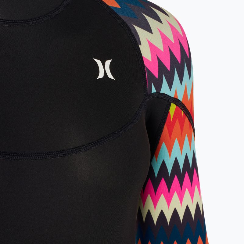 Spumă de înot pentru femei Hurley Advant 2 mm Shorty Springsuit chevron 3