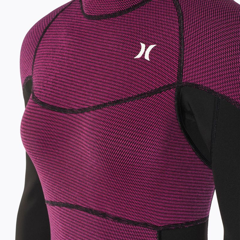 Spumă de înot pentru femei Hurley Advant Shorty Texture 2/2 mm Springsuit raspberry 4