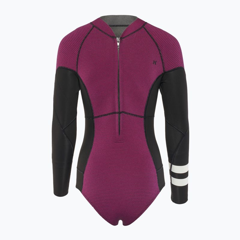 Spumă de înot pentru femei Hurley Advant Texture 2/2 mm Springsuit raspberry 2