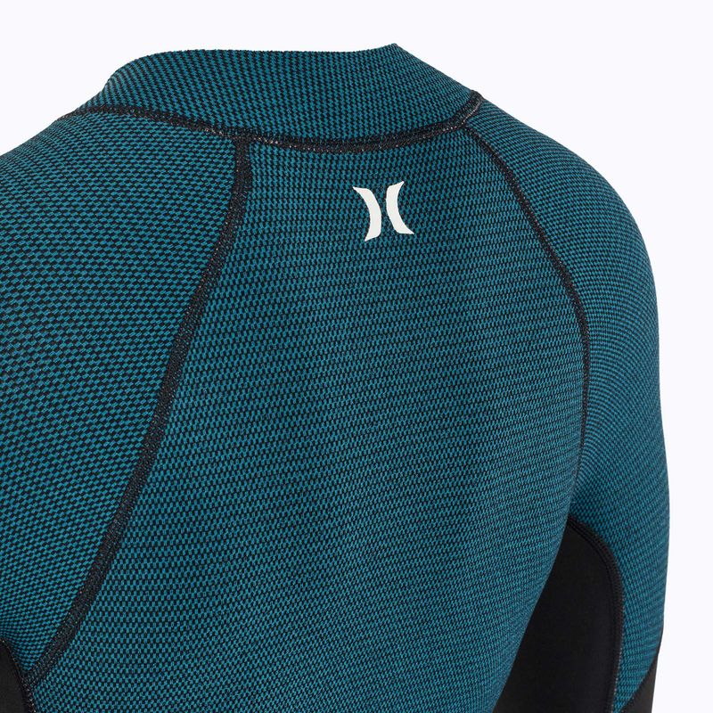 Spumă de înot pentru femei Hurley Advant Texture 2/2 mm Springsuit black/skyblue 3
