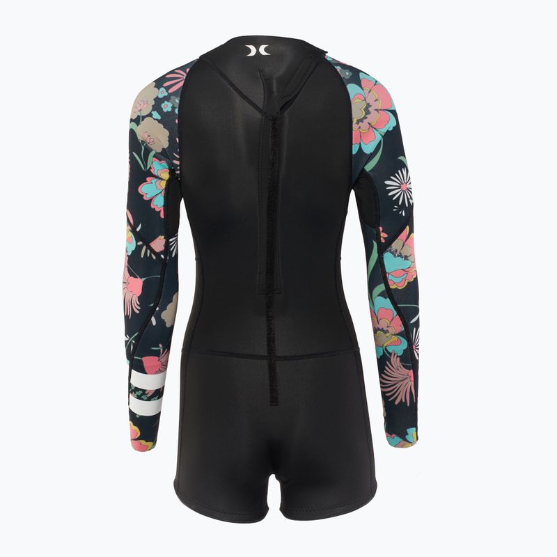 Spumă de înot pentru femei Hurley Advant 2 mm Shorty Springsuit wonderland 2