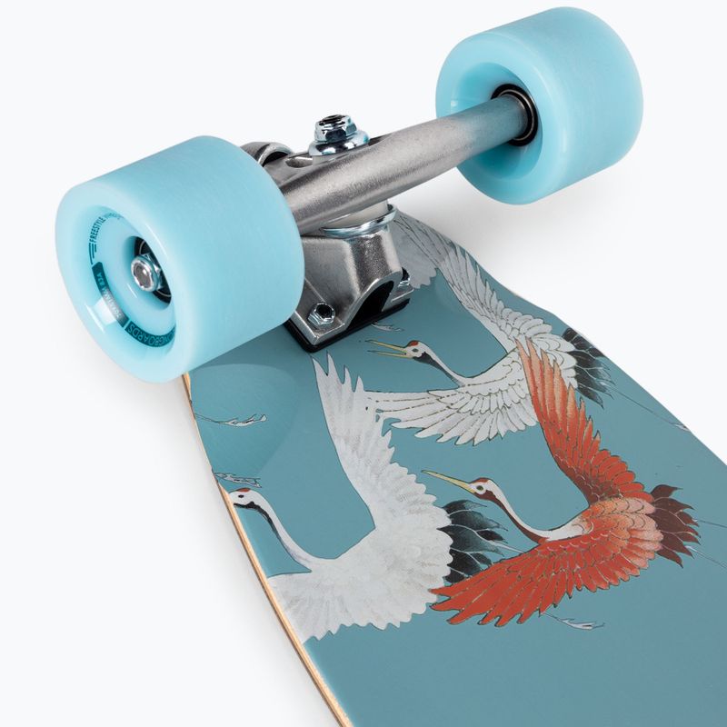 ALOIKI Sumie Sumie Kicktail Longboard complet albastru și alb ALCO0022A011 7