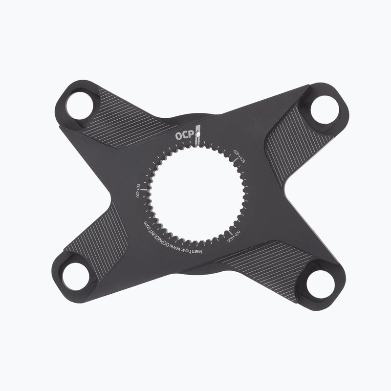 Pedalier cu 4 spițe 110mm Rotor Spider Road negru C02-102-00010-0