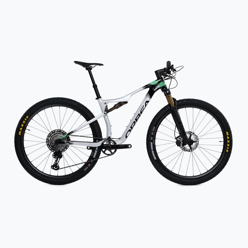 Bicicletă de munte Orbea Oiz M-Pro alb-neagră M23919TS