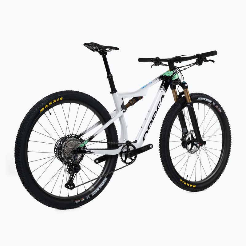 Bicicletă de munte Orbea Oiz M-Pro alb-neagră M23919TS 3