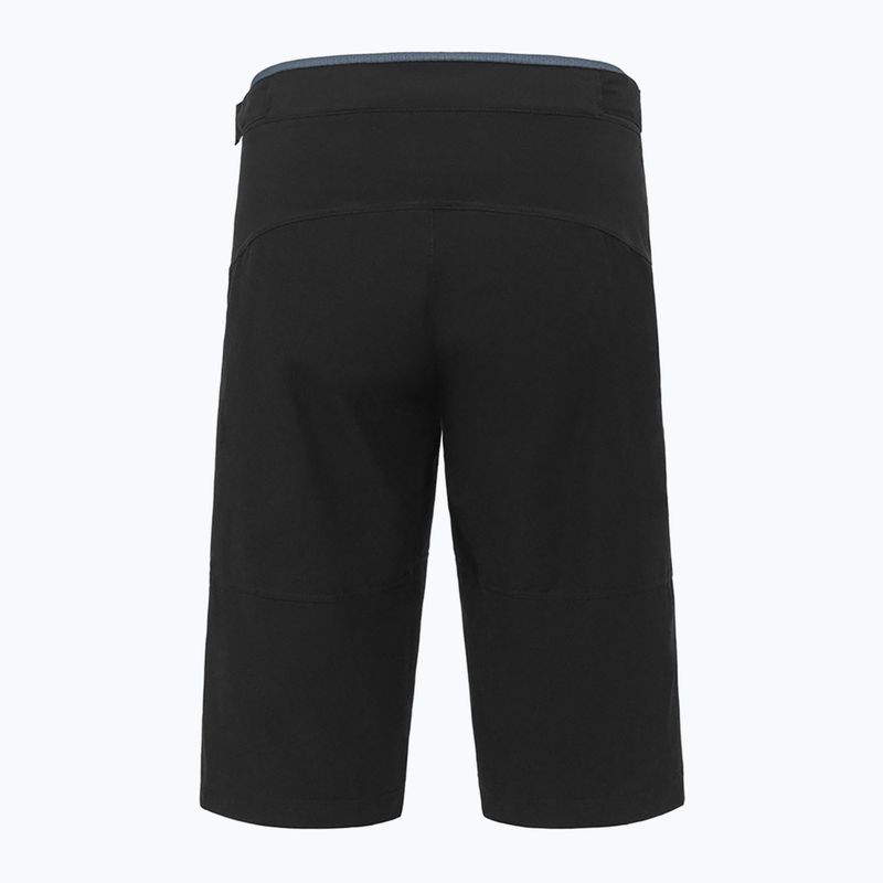 Pantaloni scurți de ciclism pentru bărbați HIRU Advanced Baggy full black 2