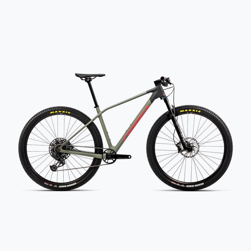 Bicicleta de munte Orbea Alma M11-AXS verde/roșu