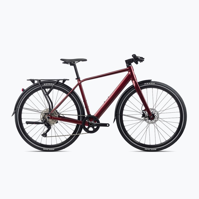 Bicicleta electrică Orbea Vibe H30 EQ 36V 248Wh 2023 roșu închis metalizat Orbea Vibe H30 EQ 36V 248Wh 2023